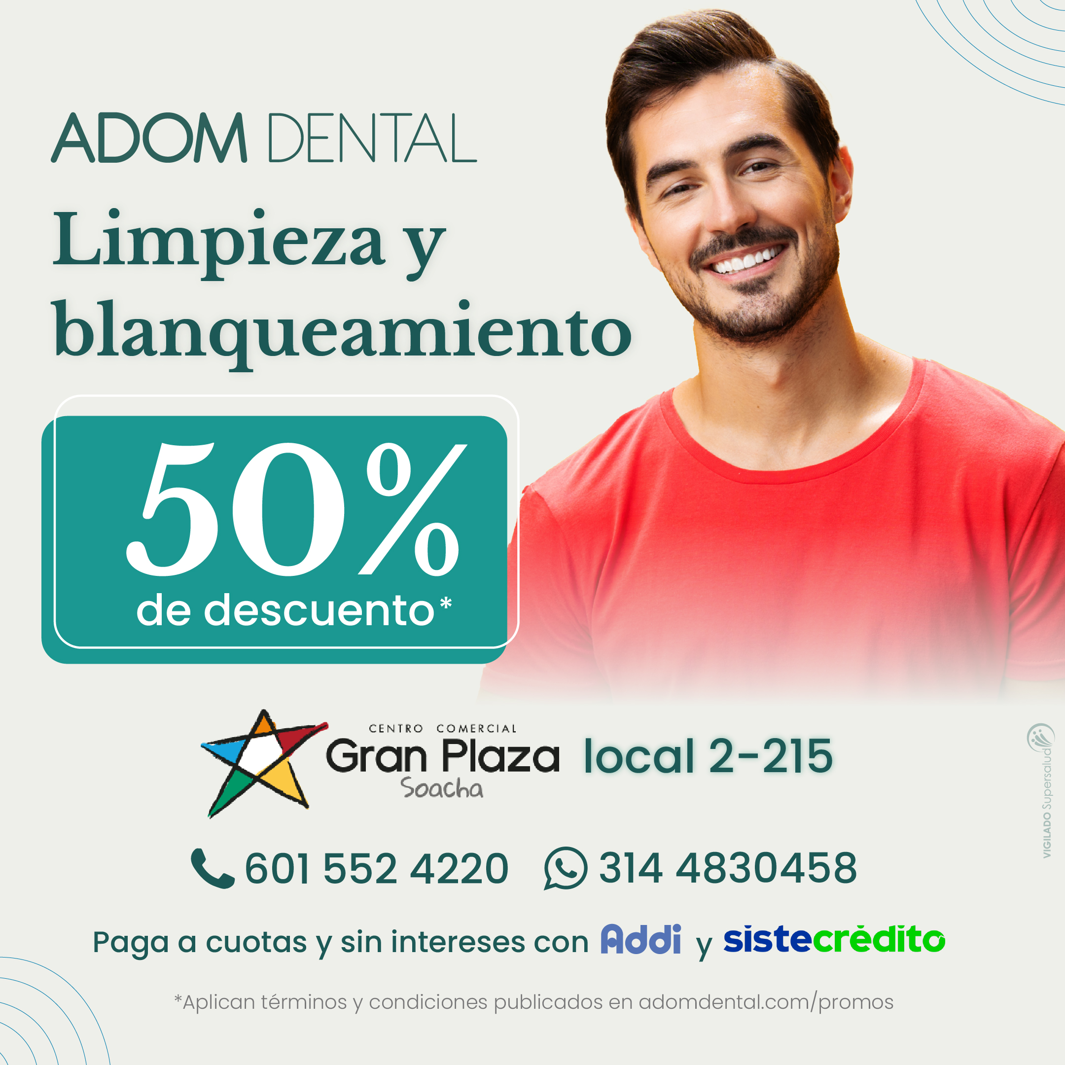 Promo enero a marzo limpieza y blanqueamiento
